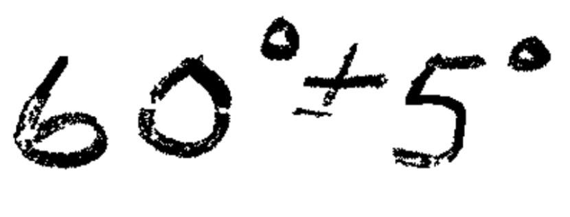 Handwritten tolerances that challenge OCR