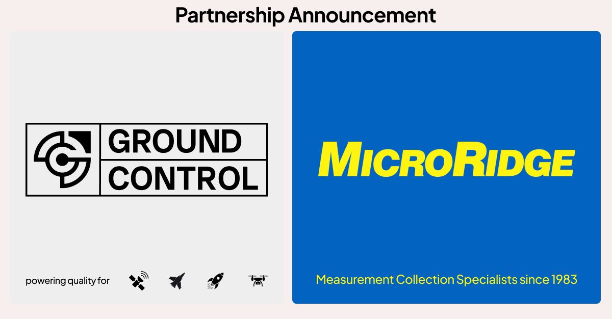 GroundControl and MicroRidge partnership announcement
